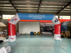 Portão Inflável Direto da Fábrica para Eventos, Infláveis Publicitários com Bomba de Ar e Bolsa de Transporte para Entrada de Festivais - Product Image 1