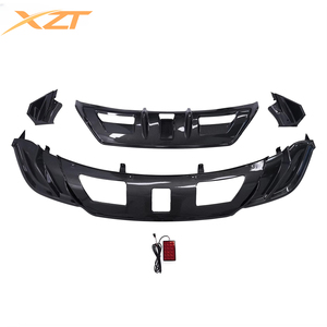 Prix d'usine – Kit carrosserie complet style fibre de carbone avec diffuseur arrière et aileron arrière avec éclairage pour <span class=keywords><strong>Tesla</strong></span> <span class=keywords><strong>Model</strong></span> <span class=keywords><strong>3</strong></span> - Product Image 2