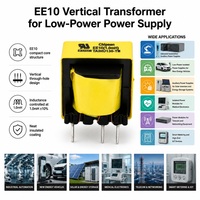 Transformateur EE10 EE13 Ee19 EE vertical 12V, petit transformateur haute tension pour carte de circuit imprimé, transformateur haute fréquence