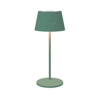 Lampe de table sans fil rechargeable de luxe Lampe de bureau LED à piles en gros pour hôtels, restaurants et dîners