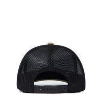 Casquettes Trucker OEM Personnalisées Hip Hop pour l'extérieur et la plage, en tissu éponge, avec logo brodé 3D, calotte haute, dos en maille, coupe profonde, pour grandes têtes XXL