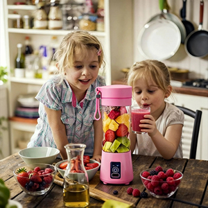 Frullatore Portatile USB con Lame in Acciaio Inox per Uso Domestico Mini Mixer per Smoothie con 6 Lame - Product Image 5