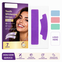 Fournisseur de bandes blanchissantes pour les dents en marque privée, OEM, ODM, formule personnalisée, boîte personnalisée, en vrac