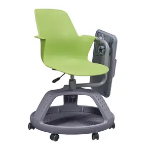 Multifunctional Smart Classroom Office Furniture Large Writing Board Foldable Desk Conference Chair Plastic School Chair