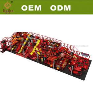 <span class=keywords><strong>Parque</strong></span> Infantil Interior de PVC con Temática de Lava Roja BAIHE con Trampolines, Capacidad Máxima >500 kg para Escuelas y Jardines de Infancia - Product Image 6