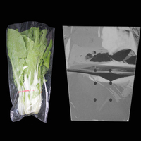 Sacs d'emballage pour légumes en plastique BOPP CPP de haute qualité, taille personnalisée, sacs de conservation alimentaire réutilisables avec micro-perforations