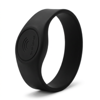 Bracelets en silicone RFID programmables et étanches avec code QR pour piscine
