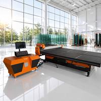 Máquina de Corte de Vidrio CNC YBKE con Mesa de Carga Automática y Software, Alta Velocidad, 380V 7KW, Espesor de 3-18mm