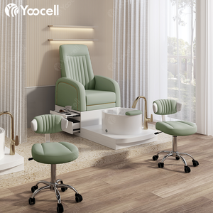 Yoocell-Juego <span class=keywords><strong>de</strong></span> muebles <span class=keywords><strong>de</strong></span> salón <span class=keywords><strong>de</strong></span> belleza para pies, equipo <span class=keywords><strong>de</strong></span> masaje para pies, sillas <span class=keywords><strong>de</strong></span> pedicura, nuevo diseño, <span class=keywords><strong>2022</strong></span> - Product Image 4