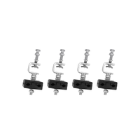 Pince de fixation de câble DHX galvanisée à chaud 5-45 cm, modèle N-F, pour accessoires de poteaux électriques