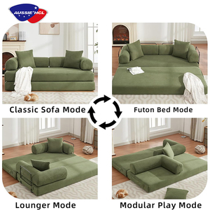 Nén hiện đại gấp Sofa giường không xương thiết kế bộ nhớ bọt sofa nén đồ nội thất phòng khách sofa - Product Image 4