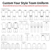 Fabricant Usine OEM Personnalisé Tissu Jacquard Tenues de Football Uniformes d'Équipe Maillots de Foot par Sublimation Personnalisée