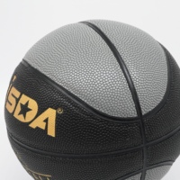 Mini ballon de basket en PU lesté taille 3 (600g) pour la personnalisation et l'entraînement de la force de dribble