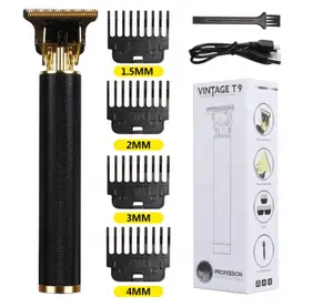 T9 Professional Waterproof Electric Classic Hair Clipper Rechargeable Men Hairscape Groin Pubic Body Hair Trimmer