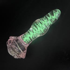 Glad. Glazen <span class=keywords><strong>Dildo</strong></span> Voor. Prostaat G Spot Massager Seksspeeltje Voor Vrouwen Of Mannen - Product Image 2