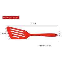 Accessoires de cuisine WEIMU, spatule à frire en silicone de qualité alimentaire 100 % antiadhésive, pour cuisiner le poisson, compatible lave-vaisselle et four