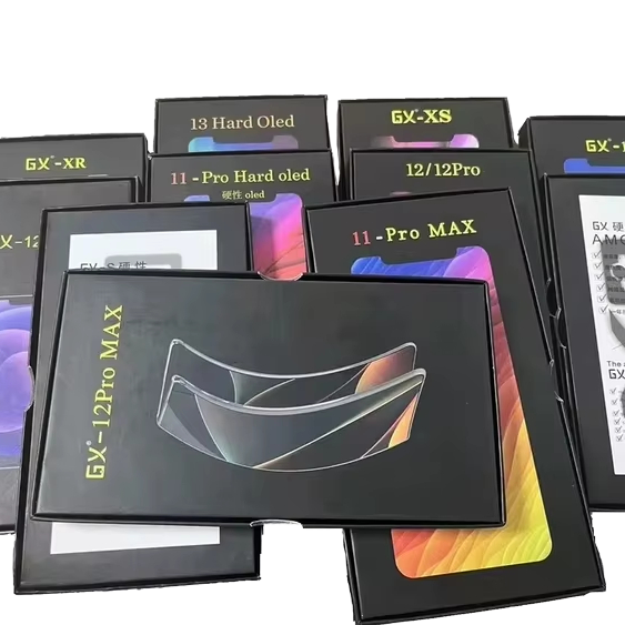 GX OLED Screen Replacement 6.1" for 16/15/14/11/12/13 Pro Max/Mini with 1 Year Warranty