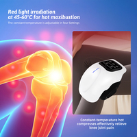 Nouveau masseur électrique intelligent sans fil 3D pour la thérapie physique, avec écran LCD, pour les jambes, les genoux et les pieds, avec fonction chauffante