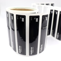 Échantillons Gratuits - Autocollant RFID UHF 860-960 MHz avec puce Alien H9 pour la gestion des véhicules - Autocollant RFID pour pare-brise de voiture