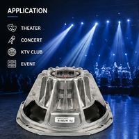 Haut-parleur de scène professionnel passif en aluminium durable de 12 pouces avec transducteur de médium-grave en néodyme 450W RMS 8 ohms 56Hz-2300Hz