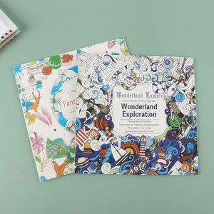 批发便宜的儿童儿童秘密花园减压着色书儿童礼品减压着色活动书 - Product Image 2