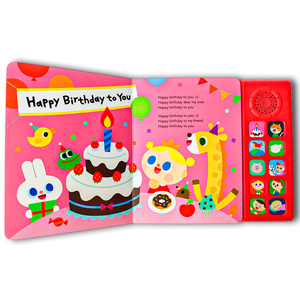 <span class=keywords><strong>Libro</strong></span> de sonido personalizado de feliz cumpleaños para niños, <span class=keywords><strong>libro</strong></span> de audio de lectura electrónica de educación temprana para niños - Product Image 3