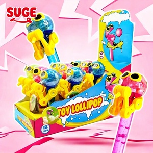 Caramelle all'ingrosso a forma di robot, lecca-lecca, caramelle dure, giocattolo, simpatico snack divertente per bambini, dolce gusto frutta, novità, regalo per feste, premio, dolcetto, zucchero - Product Image 3