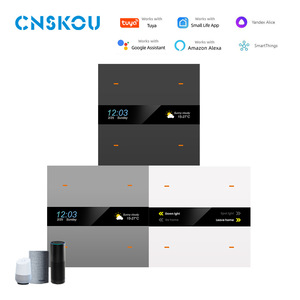 Zigbee Graffiti Scene Smart <b>Switch</b> 4 Button <b>Remote</b> Control Tuya App With TFT Display For Smart Home Automation - Product Image 2