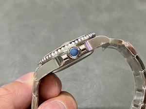 Montre mécanique automatique pour homme, décontractée et élégante, avec boîtier de 40 mm, sub-cadran et lunette en verre saphir, lumineuse - Product Image 3