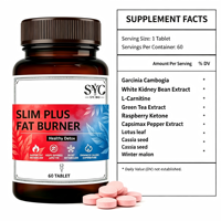 Comprimés Brûle-Graisse pour Adultes Garcinia Cambogia de Fabrication OEM pour le Métabolisme, la Santé Digestive et la Perte de Poids Saine (Complément Alimentaire)