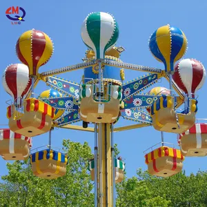 Adult Thrilling Theme Amusement Park Game Rotary Samba Balloon Tower Fairground Rides For Sale