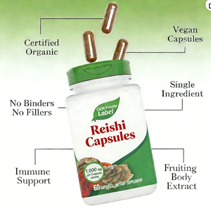 Hafıza ve Uyku İyileştirici <span class=keywords><strong>Reishi</strong></span> Ekstresi Kapsülleri - OEM Özel Etiket - Product Image 3