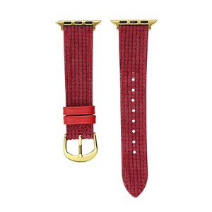 Cinturino in Vera Pelle a Nido d'Ape per <span class=keywords><strong>Orologio</strong></span> da Donna, Sgancio Rapido, Multicolore, 38-49mm per Apple Watch 3-8 Ultra - Product Image 4