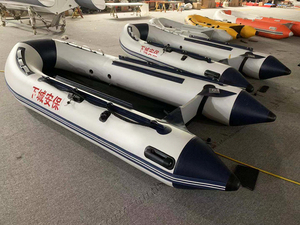 Bateau en caoutchouc gonflable pour 6 personnes épaissi 1.2mm Pvc Rafting bateau <span class=keywords><strong>de</strong></span> pêche <span class=keywords><strong>sauvetage</strong></span> d'urgence <span class=keywords><strong>aéroglisseur</strong></span> pliable Schlauchboot - Product Image 6
