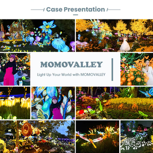 Momovalley 69cm ngoài trời bướm trang trí ánh sáng cảnh quan Mariposa electrica Led hoa bướm trang trí LED di chuyển - Product Image 6