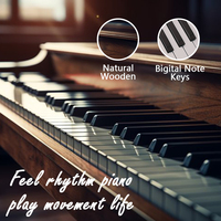 Free Sample Keyboard Musical Instruments Wholesale Professional Portable 88 Key Weighted Electronic Digital Piano With Pedal