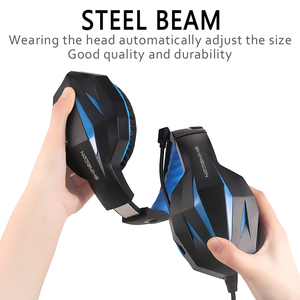 Wired Gaming <b>Headset</b> for <b>PS4</b> PC Xbox One PS5 Controller Noise Cancelling Over Ear Headphones With 50mm Driver <b>Mic</b> - Product Image 3