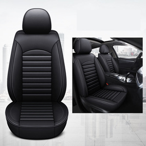 Vente en gros de housses de siège de voiture de haute qualité, ensemble complet, housse de siège en cuir, housse de siège universelle pour voiture - Product Image 4