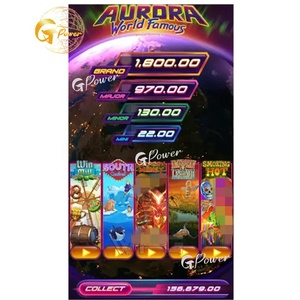 43inch màn hình cảm ứng dọc cabinte Aurora nổi tiếng thế giới kỹ năng trò chơi máy với hóa đơn chấp nhận và máy in - Product Image 2