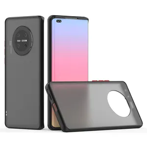 Skin-friendly Feel Touch Colorful TPU Bumper Translucent Matte Frosted Slim Hybrid Case for Huawei P30 Pro Phone Case