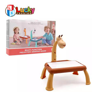 幸运玩具跟踪和绘制投影仪玩具绘画绘图台Led投影仪幼儿玩具儿童教育绘画游戏套装 - Product Image 2