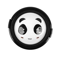 Tapa de Lente Panda Directamente de Fábrica, Cubierta Protectora de Plástico con Diseño de Dibujos Animados para Lentes de Cámara Digital