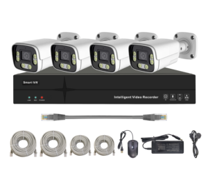 <span class=keywords><strong>กล้อง</strong></span>วงจรปิดขนาดเล็กแบบกันน้ำ IP66 พร้อมปลั๊กและสาย PoE ราคาประหยัด ชุดกล้องวงจรปิด PoE - Product Image 1
