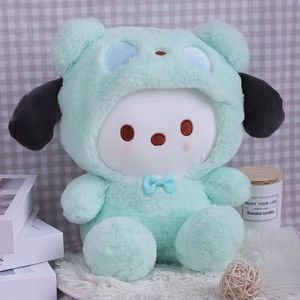 Peluche Sanrio Cinnamoroll transformée en poupée Kuromi pour machine à griffes, cadeau d'anniversaire, porte-clés en peluche - Nouveauté et best-seller - Product Image 5