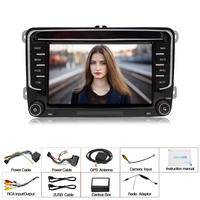 Autoradio Android 7 pouces avec écran vidéo, RDS, Airplay, CarPlay sans fil, stéréo audio GPS, compatible Vol/Seat/Skoda/Passat/Golf/Polo