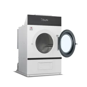 Máquina secadora de ropa Industrial eléctrica a vapor de Gas, 10KG a 150KG