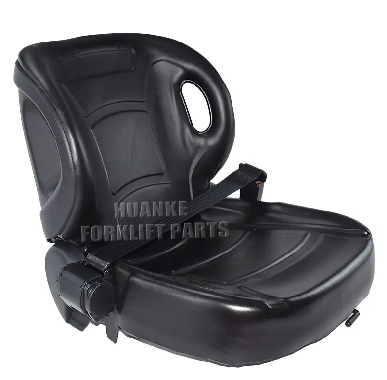 Piezas de montacargas de alta calidad, asiento ajustable de lujo, asiento de carretilla elevadora de cuero Oem YY50 para montacargas de todo tipo