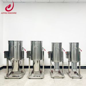 เครื่องบดสับผลไม้และผักอเนกประสงค์ JUYOU MECH ขนาดใหญ่ ผลิตจากสแตนเลส ความจุสูง ให้ผลผลิตสูง - Product Image 5