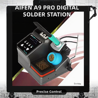 Station de soudage numérique AIFEN A9 PRO 110V-240V, contrôle de température 100-450°C, pointe de précision, courant 5A, garantie 3 ans