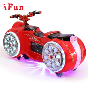 Machine de jeu d'amusement de moto de Prince Offre Spéciale avec la moto mobile d'enfants électriques de musique de lumière colorée pour des parcs d'attractions